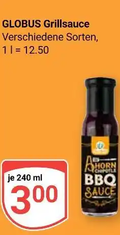 Globus Globus grillsauce Angebot