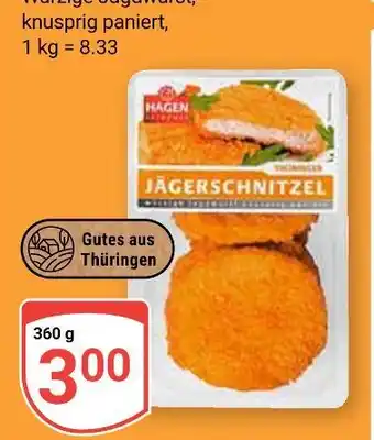 Globus Hagen jägerschnitzel Angebot