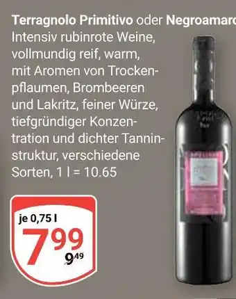 Globus Terragnolo primitivo Angebot