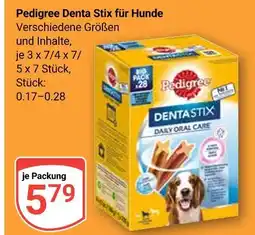 Globus Pedigree denta stix für hunde Angebot