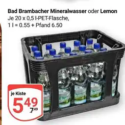 Globus Bad brambacher mineralwasser Angebot