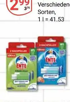 Globus Ente nachfüller Angebot