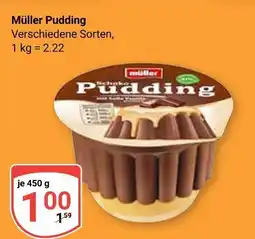 Globus Müller pudding Angebot