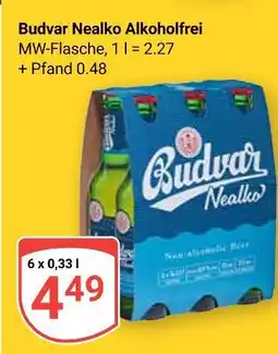 Globus Budvar nealko alkoholfrei Angebot