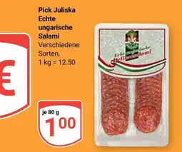 Globus Pick juliska echte ungarische salami Angebot