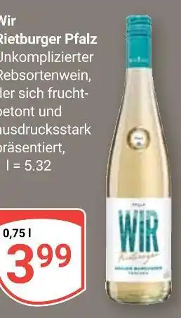 Globus Wir rietburger pfalz Angebot