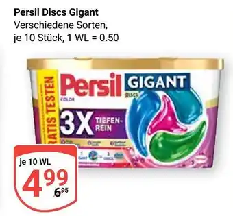 Globus Persil discs gigant Angebot
