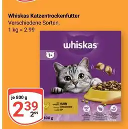 Globus Whiskas katzentrockenfutter Angebot