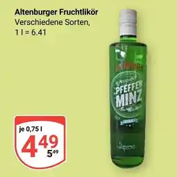 Globus Altenburger fruchtlikör Angebot
