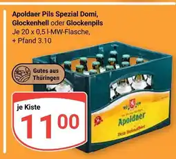 Globus Apoldaer pils spezial domi Angebot