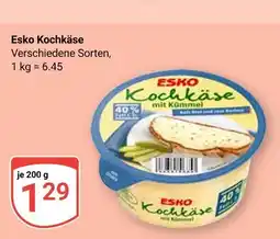 Globus Esko kochkäse Angebot