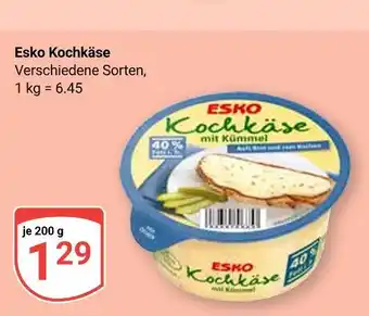 Globus Esko kochkäse Angebot