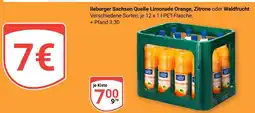 Globus Ileburger sachsen quelle limonade orange Angebot