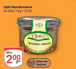 Globus Opitz wurstkonserve Angebot