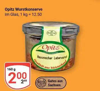 Globus Opitz wurstkonserve Angebot