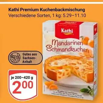 Globus Kathi premium kuchenbackmischung Angebot