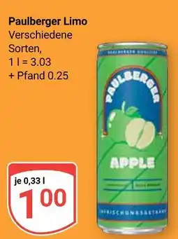 Globus Paulberger limo Angebot