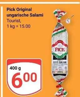 Globus Pick original ungarische salami tourist Angebot