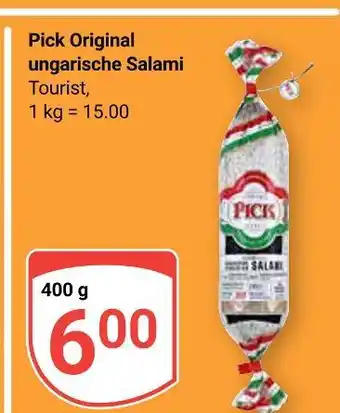 Globus Pick original ungarische salami tourist Angebot