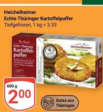 Globus Heichelheimer echte thüringer kartoffelpuffer Angebot