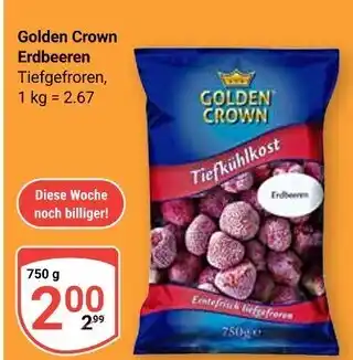 Globus Golden crown erdbeeren Angebot