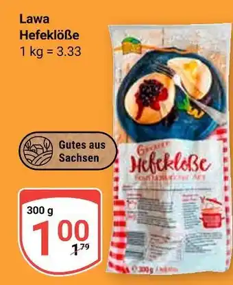 Globus Lawa hefeklöße Angebot