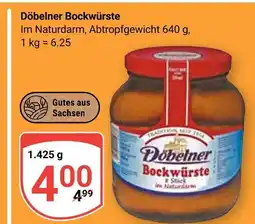 Globus Döbelner bockwürste Angebot