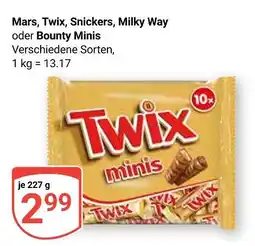Globus Mars twix minis Angebot