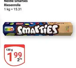 Globus Nestle smarties riesenrolle Angebot