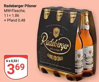 Globus Radeberger radeberger pilsner Angebot