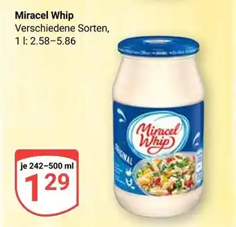 Globus Miracel whip Angebot