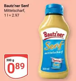 Globus Bautz'ner senf mittelscharf Angebot