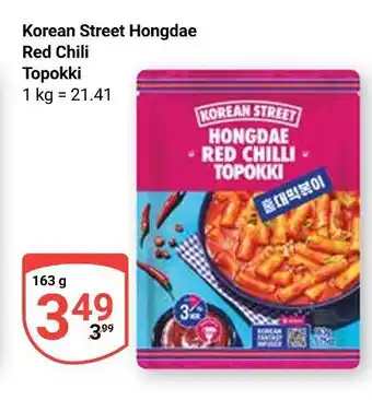 Globus Korean street hongdae red chili topokki Angebot