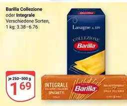 Globus Barilla collezione oder integrale Angebot