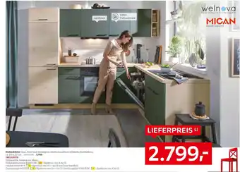 XXXLutz Mican, welnova einbauküche clean Angebot