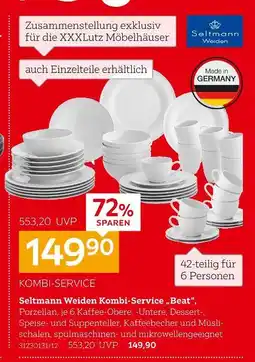 XXXLutz Seltmann weiden kombi-service „beat“ Angebot