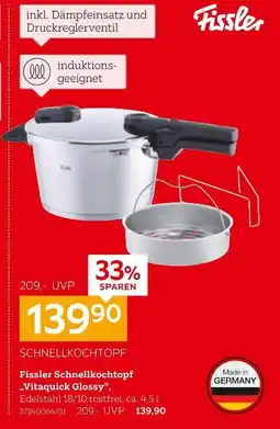 XXXLutz Fissler schnellkochtopf „vitaquick glossy“ Angebot