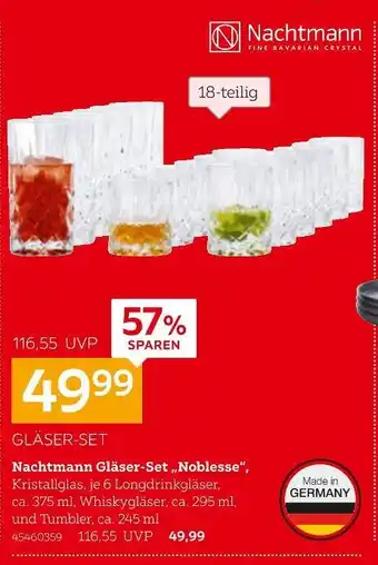 XXXLutz Nachtmann gläser-set „noblesse“ Angebot