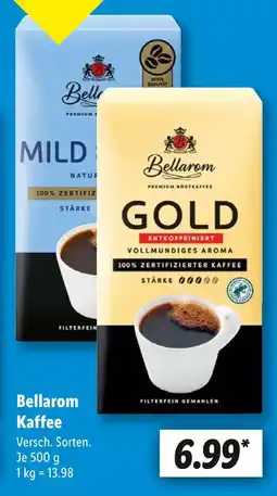 Lidl Bellarom mild kaffee Angebot