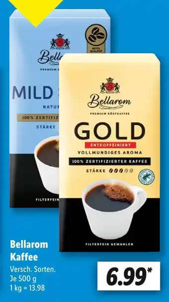Lidl Bellarom mild kaffee Angebot