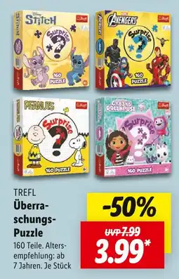 Lidl Trefl disney stitch überraschungs-puzzle Angebot