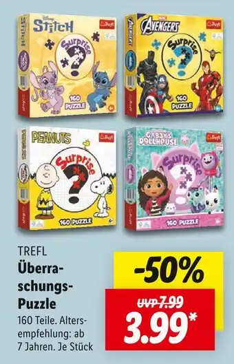 Lidl Trefl disney stitch überraschungs-puzzle Angebot