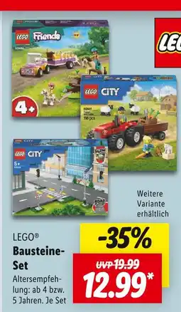 Lidl Lego bausteine-set friends Angebot