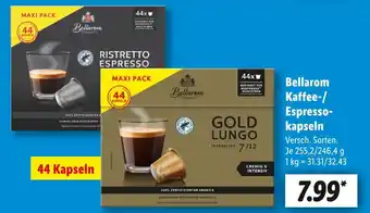 Lidl Bellarom ristretto espresso Angebot