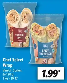Lidl Chef select turkish style wrap Angebot