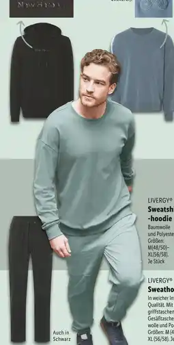 Lidl Livergy sweatshirt Angebot