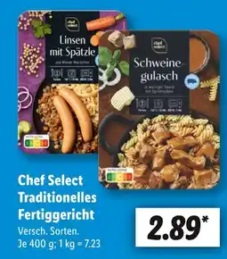 Lidl Chef select linsen mit spätzle Angebot