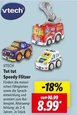 Lidl Vtech tut tut speedy flitzer Angebot