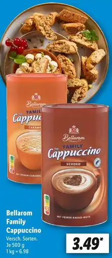 Lidl Bellarom family cappuccino caramel Angebot