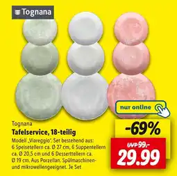 Lidl Tognana tafelservice, 18-teilig Angebot